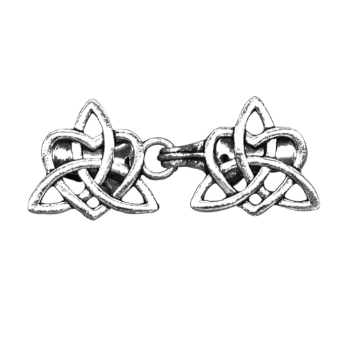 Eleganter, stabiler Schalclip aus Legierung mit hohlen Vintage-Details, tragbares Accessoire für den Alltag und besondere Anlässe von Laikoutd