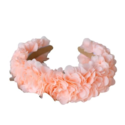 Elegantes 3D Blumen Mesh Stirnband Für Frauen Mode Hair Accessoire Haarverzierungen Für Hochzeiten Und Tägliche Verwendung von Laikoutd