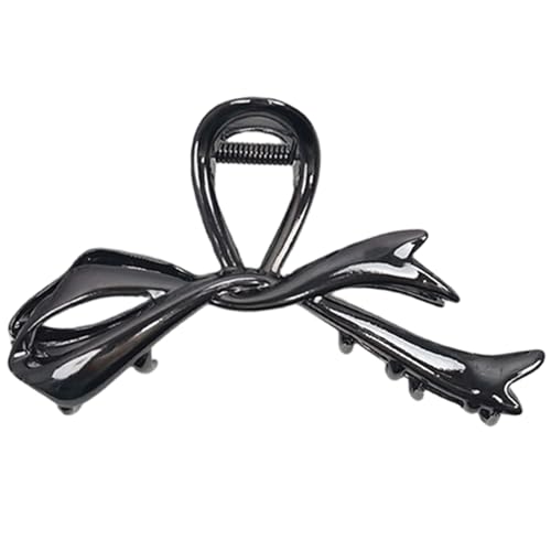 Laikoutd Exquisites Metallklauen Bowknot Haarnadel Modische Und Elegante Haarverzierungen Stylish Winter Hair Claw Accessoire Für Frauen Modisches Haar Accessoire von Laikoutd