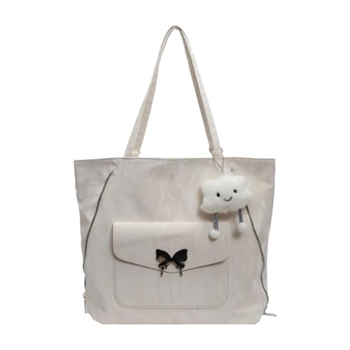 Frauen Umhängetasche Einfache Handtasche Schmetterlings Achselhöhle Große Kapazität Rucksack Einkaufsschule Für Tägliche Frauen Schulter Große Kapazität Rucksack Achselhändler Handtasche Pendeln von Laikoutd