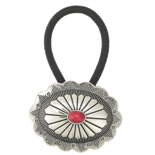 Haargummi mit geschnitztem Blumenmotiv für Damen, dünne Haargummis, einfaches Haargummi, Pferdeschwanz-Halter, einfaches Haarstyling von Laikoutd