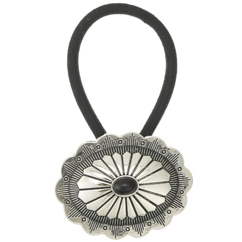 Haargummi mit geschnitztem Blumenmotiv für Damen, dünne Haargummis, einfaches Haargummi, Pferdeschwanz-Halter, einfaches Haarstyling von Laikoutd