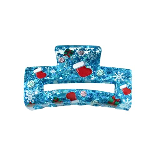 Haarklammer mit weihnachtlichem Thema, festliches Rentier-Haarfänger, starker Halt, Haarnadel für Mädchen Haarklammer mit weihnachtlichem Thema, festliches Rentier-Haarfänger, starker Halt, Haarnadel für Mädchen von Laikoutd