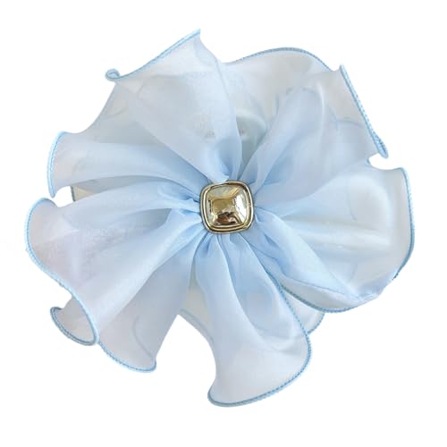 Haarklaue Clip Hibiscus Clip Kopfbedeckung Haarklaue Klemme Elegante Strandhaarhalter Barrettes Starke Haltshaarnadel Für Mädchen von Laikoutd