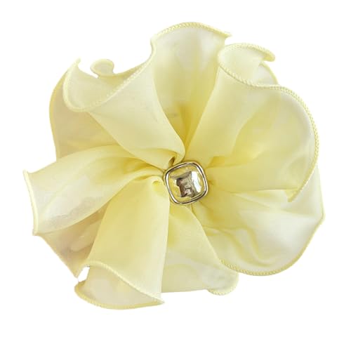 Haarklaue Clip Hibiscus Clip Kopfbedeckung Haarklaue Klemme Elegante Strandhaarhalter Barrettes Starke Haltshaarnadel Für Mädchen von Laikoutd