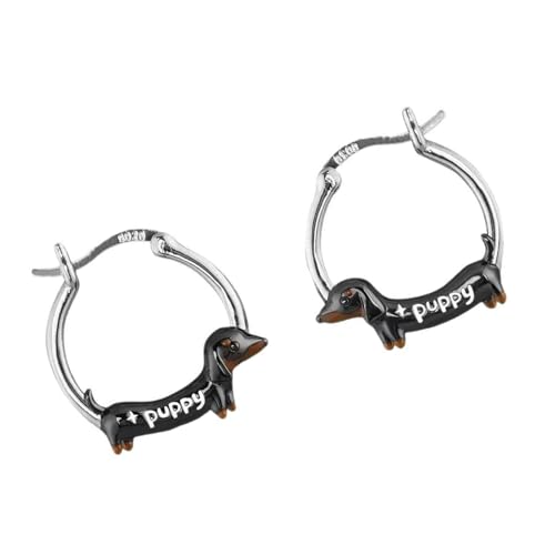 Haustierliebhaber Freundliche Dackel Ohr Manschetten Stilvoller Leichtmetallschmuck Mit Anlaufresistenten Finish Pet Liebhaber Accessoire von Laikoutd