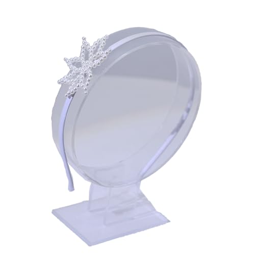 Hochzeit Stirnband Imitation Perlen Haarband Praktische Flexible Basis Für Bankette Spezialanlass Für Slip Resistant Design von Laikoutd