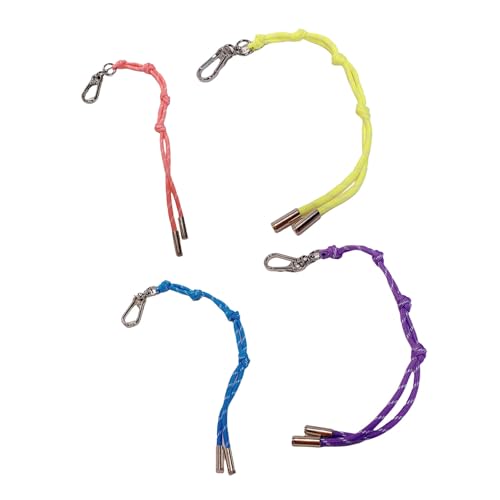 Laikoutd 4PCS Mode Key Adornment Einzigartige Schlüsselanhänge Tragbarer Schlüsselklamm Accessoires Für Tägliche Party Schlüsselhalter Geeignet von Laikoutd