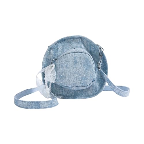 Laikoutd Bögen Verschönerte Crossbody Umhängetaschen Inspirierte Struktur Geräumige Bögen Aufbewahrung Jugendlicher Jeans Mode Accessoire Ergonomische Büro Frauen Handtasche von Laikoutd