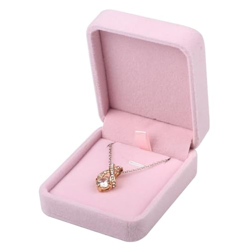 Laikoutd Compact Storage Box Velvets Ringe/Ohrringe/Halskette/Armband Hülle Empfindliche Schmuckbehälter Für Verstellbare Trennzeichen Schmuckschatulle Frauen von Laikoutd