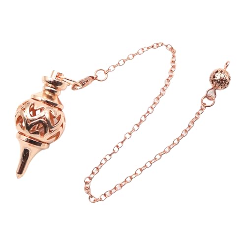 Laikoutd Coppers Anhängerpendel Zum Ausüben Und Chakren Heilung Spirituelles Werkzeug Scrying Accessoire Für Frauen Männer von Laikoutd