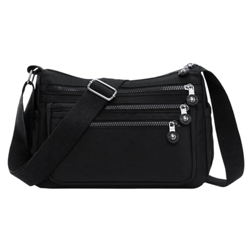 Laikoutd Crossbody Bag Für Frauen Nylon Wasserdichte Schulterbeteiligte Leichte Taschenbuch von Laikoutd