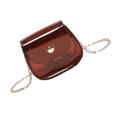 Laikoutd Damenketten Crossbody Tasche Klare Schulter Sättel Kleine Boten Einkaufen Für Tägliche Frauen Klare Crossbody Small Schulter Sättel Messenger von Laikoutd