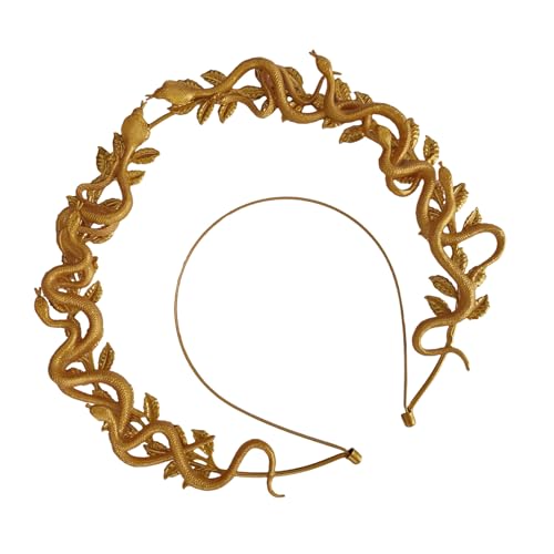Laikoutd Einzigartiger Mythos Inspiriert Schlangen Stirnband Exquisite Schlange Kopfbedeckung Charme Für Mythologie Inspirierte Kostümversammlungen Göttin Themen Kopfbedeckung Laikoutd Einzigartiger Mythos Inspiriert Schlangen Stirnband Exquisite Schlange Kopfbedeckung Charme Für Mythologie Inspirierte Kostümversammlungen Göttin Themen Kopfbedeckung von Laikoutd