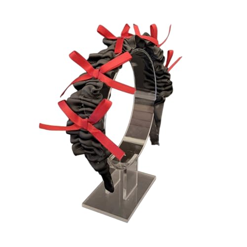 Laikoutd Elegant Bowknot Stirnband Frauen Haar Schmuck Stoff Textur Haarzubehör Für Hochzeiten Partys Und Abendveranstaltung Modische Haarverzierung von Laikoutd