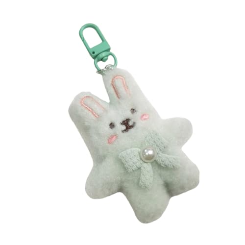 Laikoutd Elegante Plüschkaninchen Keychain Weichkana von Laikoutd