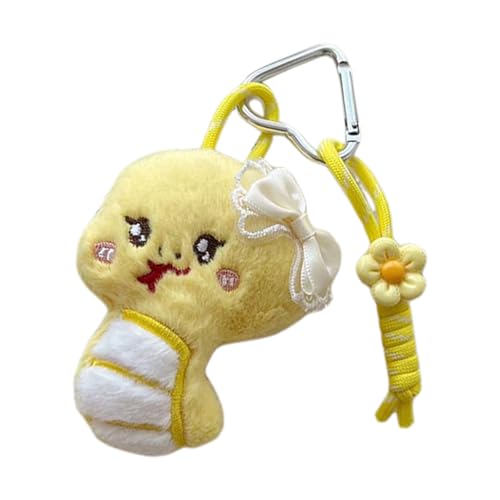 Laikoutd Entzückende Schlangendesigns Schlüsselbundschlüssel Zubehör Rucksack Charm Plüsch Textur Soft Spielzeug Schlüsselringe Für Taschen Oder Autoschlüssel Laikoutd Entzückende Schlangendesigns Schlüsselbundschlüssel Zubehör Rucksack Charm Plüsch Textur Soft Spielzeug Schlüsselringe Für Taschen Oder Autoschlüssel von Laikoutd