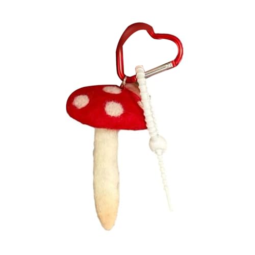 Laikoutd Entzückender Pilzgefühl Fühle Schlüsselbund Stilvoll Und Tragbar Für Keyrings Und Tasche Charme Tragbares Designs Zubehör von Laikoutd