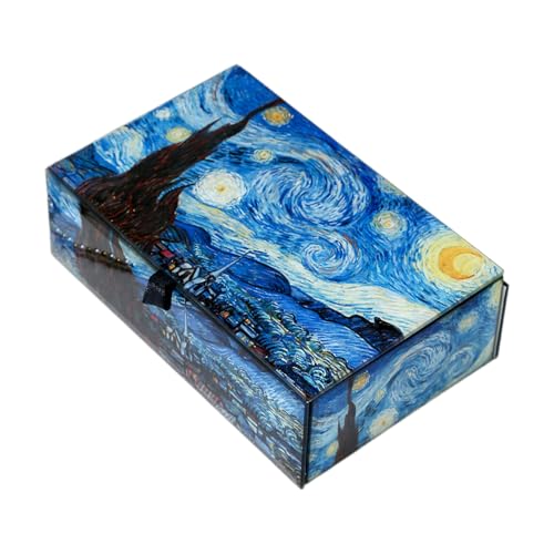 Laikoutd Juwelierbehälter Box Stylish Glass Schmuck Display Schachtel Überdachung Aufbewahrung Hülle Für Ringe Ohrringe Armbänder Frauen Schmuckhalter von Laikoutd