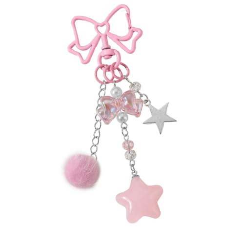 Laikoutd Kreatives Herz Und Bögenschlüsselhalter Mit Star Decoration Bag Charme Erklärungen Ideal Für Taschendekoration Oder Geschenk Geben Den Schlüsselhalter Laikoutd Kreatives Herz Und Bögenschlüsselhalter Mit Star Decoration Bag Charme Erklärungen Ideal Für Taschendekoration Oder Geschenk Geben Den Schlüsselhalter von Laikoutd