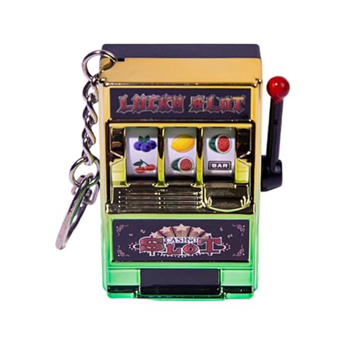 Laikoutd Kreatives Miniatur Obst Slot Handheld Spiel Key Ringe Plastikunterhaltungszubehör Für Kinder Und Erwachsene Reisen Freundschaftliche Schlüsselhalter von Laikoutd