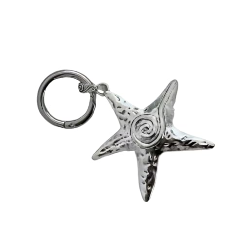 Laikoutd Metallschlüsselkette Mit Vielseitigem Gebrauchstärker Formhängeanhänger Für Pendlerreisende Und Keyring Kollektoren Seestarfish Keychain Laikoutd Metallschlüsselkette Mit Vielseitigem Gebrauchstärker Formhängeanhänger Für Pendlerreisende Und Keyring Kollektoren Seestarfish Keychain von Laikoutd