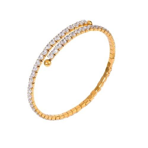 Laikoutd Mode Armreif Mit Zirkonia Perlen Frauen Ethnisch Mode Armband Schmuck Shinmming Zirkon Perlen Bangle Charm Office Wear Armband Laikoutd Mode Armreif Mit Zirkonia Perlen Frauen Ethnisch Mode Armband Schmuck Shinmming Zirkon Perlen Bangle Charm Office Wear Armband von Laikoutd
