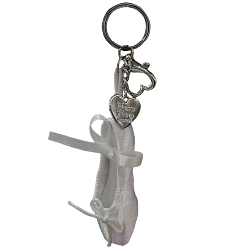 Laikoutd Mode Ballettschuh Charme Keyring Schmuckzubehör Tragbar Für Tänzer Und Lehrer Täglich Nutzen Sie Casual Wear Artistics Tanzanhänger von Laikoutd
