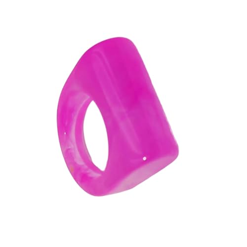 Laikoutd Mode Geometrische Harzringe Trendy Accessoire Für Frauen Und Männer Mit Mehreren Farbzusatzstilen Stilvolle Mehrfarbharzringe von Laikoutd