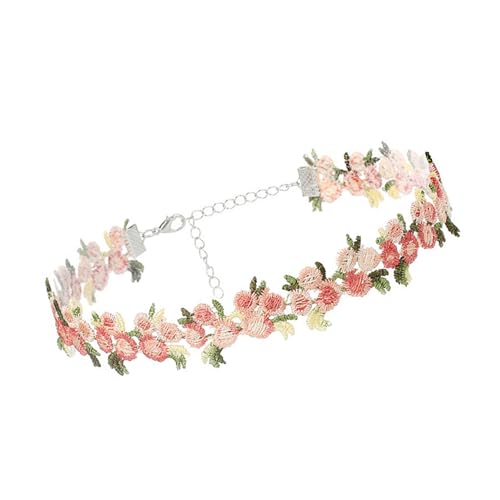 Laikoutd Mode Schatz Spitze Halshalskette Für Frauen Tragbares Schmuckzubehör Für Date Night And Partys Liefert Romantik Spitzen Choker von Laikoutd