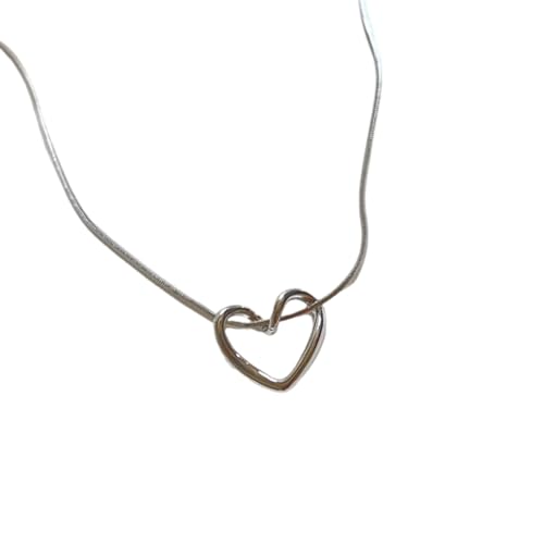 Laikoutd Moderne Herzheiz Halskette Stylische Kette Halskette Hollow Heart Neckschmuck Geeignet Für Mode Enthusiasten Anwesend Laikoutd Moderne Herzheiz Halskette Stylische Kette Halskette Hollow Heart Neckschmuck Geeignet Für Mode Enthusiasten Anwesend von Laikoutd