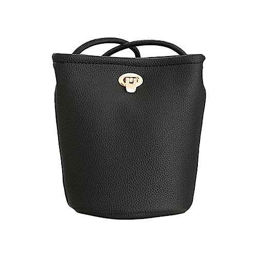 Laikoutd Modische Damen-Handytasche, einfarbig, Umhängetasche, Handtaschen und Geldbörse, kleine Umhängetasche, moderne Eimertasche, Schwarz Laikoutd Modische Damen-Handytasche, einfarbig, Umhängetasche, Handtaschen und Geldbörse, kleine Umhängetasche, moderne Eimertasche, Schwarz von Laikoutd