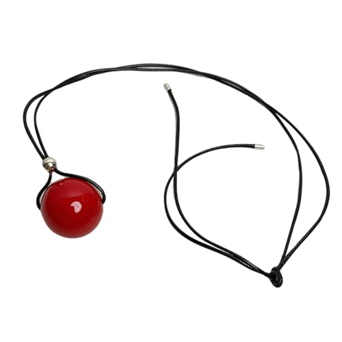 Laikoutd Modischer Halsschmuck, geometrischer runder Anhänger, Halskette, verstellbare Länge, Halskette für lässigen oder formellen Look von Laikoutd