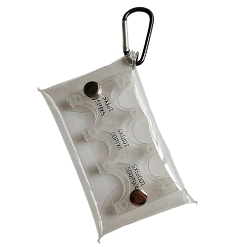 Laikoutd PVC Geldbörse Brieftaschen Reisen Multi Positions Münzgrundstück Geldbag Japanische Yen Holder Organisatoren Clear Card Sleeves Spender von Laikoutd