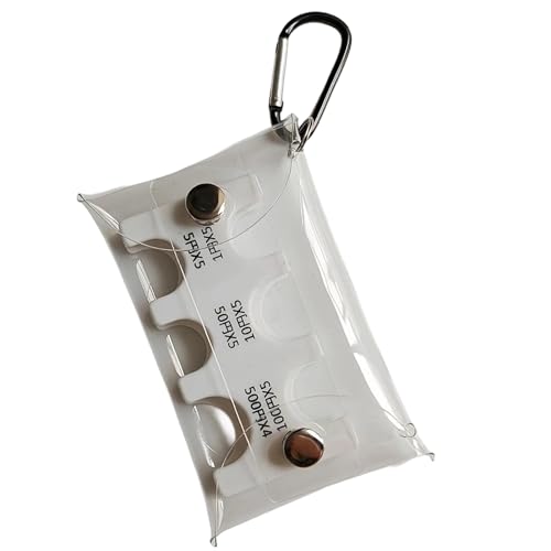 Laikoutd PVC Geldbörse Brieftaschen Reisen Multi Positions Münzgrundstück Geldbag Japanische Yen Holder Organisatoren Clear Card Sleeves Spender von Laikoutd