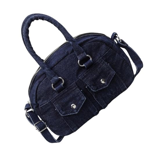 Laikoutd Retro Crossbody Bag Mit Mehreren Taschen Bequemes Riemen Lässig Büro Outfit Essentielle Umhängetaschen Für Frauen Mädchen Retro Jeans Schulter Zur Handtasche von Laikoutd