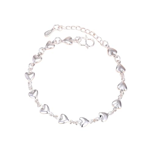 Laikoutd Schmetterling Herz Charme Verstellbares Armband Handgelenk Kette Geburtstagsgeschenk Für Frauen Mädchen Teenager Tochter Schwester Freund Butterfly Star Bangle Für Frauen von Laikoutd