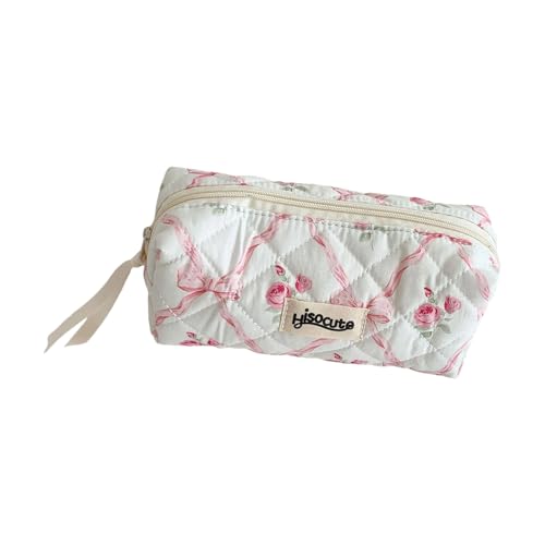 Laikoutd Stifte Mit Großer Kapazität Bleistift Bag Bögen Koffer Blumendruckstiftstifte Schachtel Für Die Organisation Von Schulmaterial Blumenmuster Stiftbox Beutel Koffer Make Up von Laikoutd