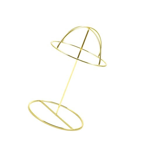 Laikoutd Stilvoller Hut- und Perückenhalter aus Metall, für Zuhause und Geschäft, stabile und stabile Kappen-Organizer von Laikoutd