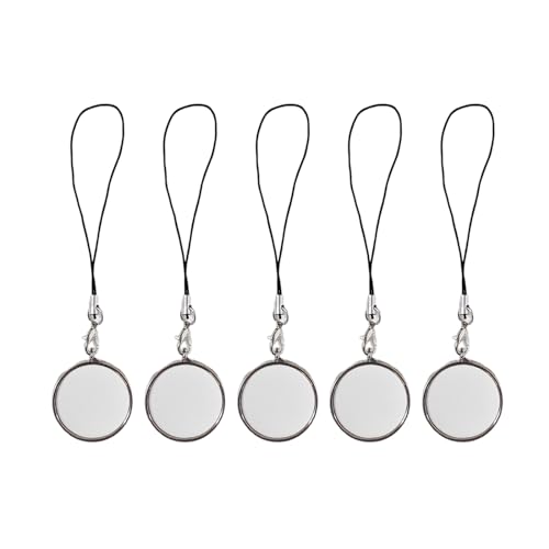 Laikoutd Sublimation Keyring Rohlinge Wärmeübertragung Schlüsselbund Doppelseitige Gedruckte Thermotransfer Keyrings Handgefertigtes Zubehör Telefon Charme von Laikoutd