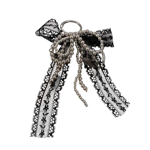 Laikoutd Sweet Ribbon Bowknot Keychain Mode Accessoire Niedlichkeitstasche Charme Elegantes Bag Anhänger Modeschlüsselanhänger Für Mädchen Einfache Reinigung Wanddekore von Laikoutd