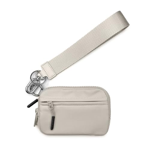 Laikoutd Tragenfestes Nylon Einfacher Brieftasche Leichte Münzgrundstück Kompakt Design Mehrere Fächer Sicherung Reißverschlüsse Kartenhalter Praktische Verschleiß Widerstandsgeld von Laikoutd