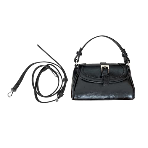 Laikoutd Umhängetasche Für Frauen Crossbody Bags Mit Abnehmbarem Riemen PU Leder Clutches Toted Handbas Geldbörsen Mit Schnallen Verschluss Trendiger Umhängetasche von Laikoutd
