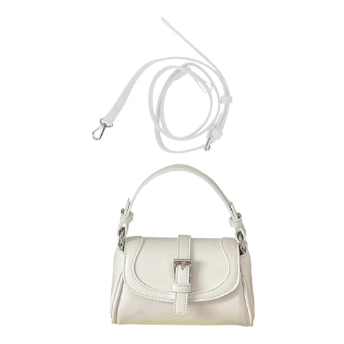 Laikoutd Umhängetasche Für Frauen Crossbody Bags Mit Abnehmbarem Riemen PU Leder Clutches Toted Handbas Geldbörsen Mit Schnallen Verschluss Trendiger Umhängetasche von Laikoutd