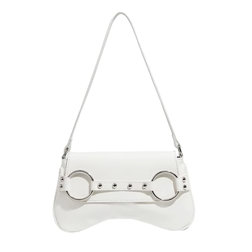 Laikoutd Umhängetasche Für Frauen Retro Clutches Geldbörsen Schlinge Handtasche Mit Magnetverschluss Abend Achselhalterbeutel Satteln Slings Tasche Handtasche von Laikoutd