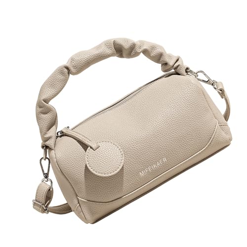 Laikoutd Umhängetasche Leder Geldbeutel Clutches Schultern Toted Handtasche Mit Reißverschluss von Laikoutd