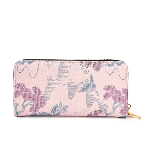 Laikoutd Zeitgenössischer Retro PU Leder Reise Brieftasche Mit Integriertem Rechnungsfach Und Kratzfestes Design Praktischer Chinesischer Inspirierter Kartenkoffer von Laikoutd