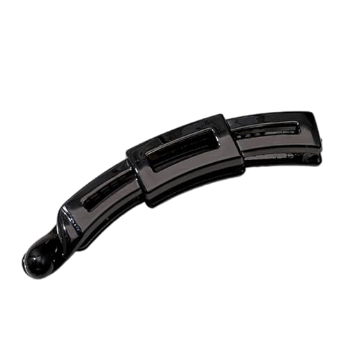 Leichtes Gewicht Bananenform Haarclip Farbenfrohe Harze Nicht Überrutschen Haare Barrettes Reisefreundliche Haarzubehör von Laikoutd