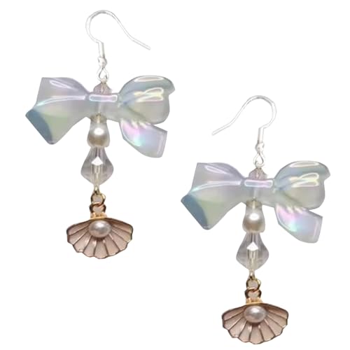 Mode Erdbeer Bowknot Ohrringe Robuste Legierungsmaterialien Mode Schmuck Accessoire Für Komfort Und Styles Party Date Ohrringe von Laikoutd