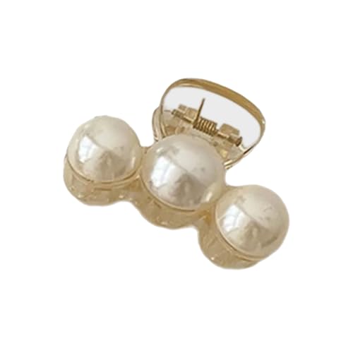 Mode Perlen Dekors Haarclip Nonslip Small Claw Clip Für Damen Die Eleganzen Für Tägliche Und Formelle Anlässe Verbessern von Laikoutd
